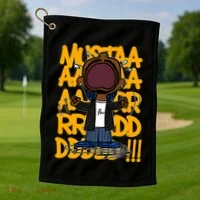 Mustard Golf Towel thumb 1