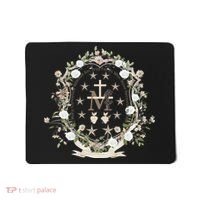 Marian Medal Virgin Mary Marian Cross Mousepad thumb 0