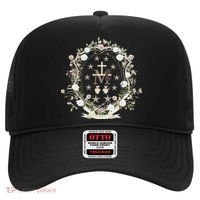Marian Medal Virgin Mary Marian Cross Hat thumb 0