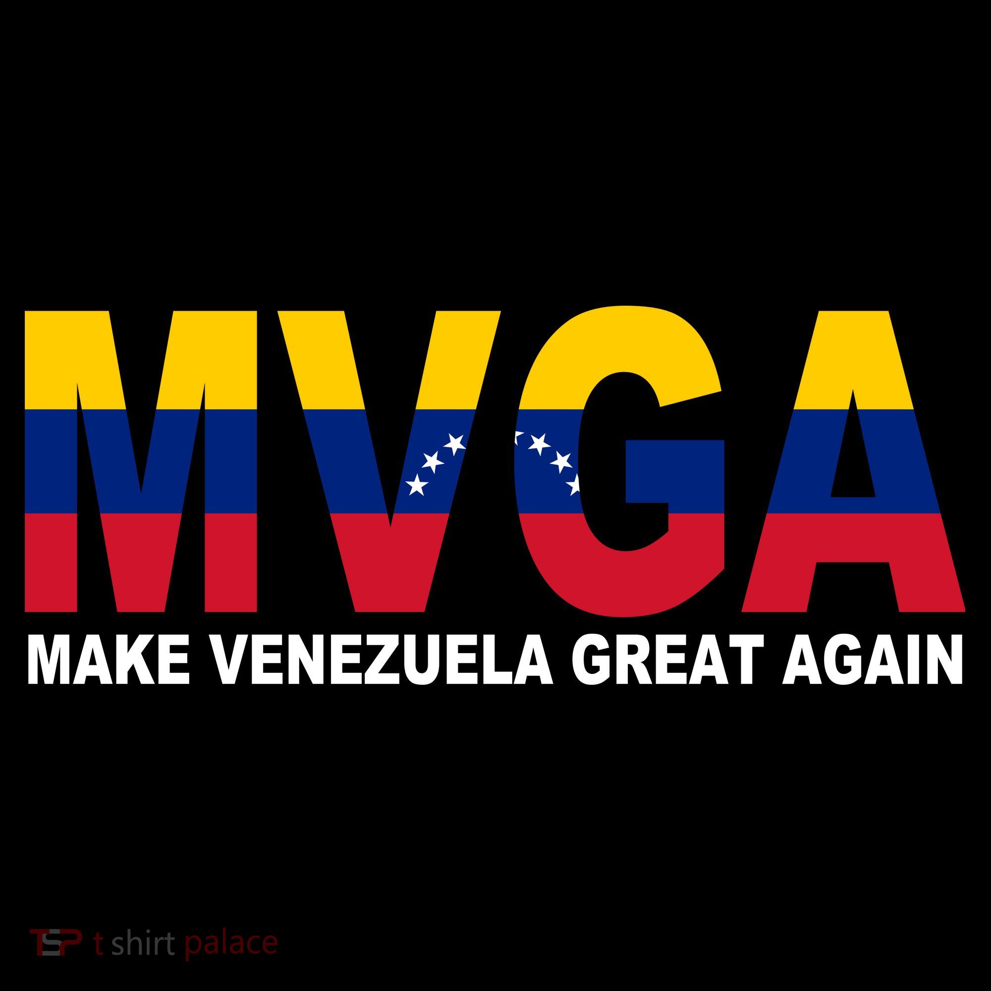 MVGA Make Venezuela Great Again USA-Made Doggie Bandana
