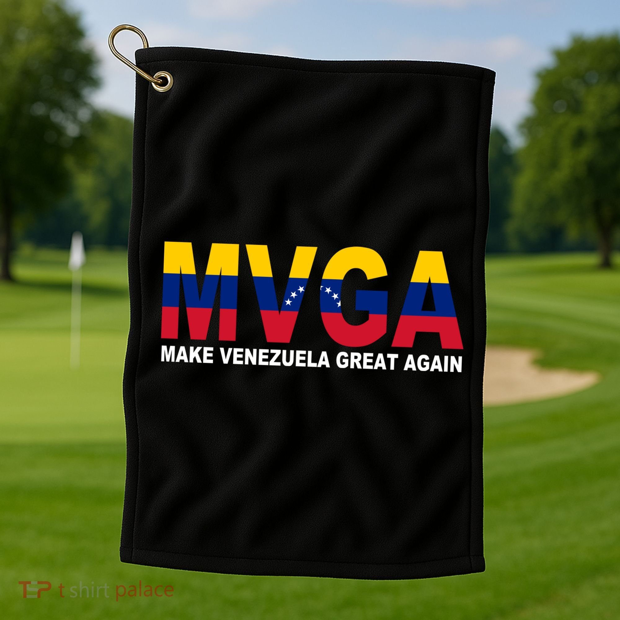 MVGA Make Venezuela Great Again Golf Towel