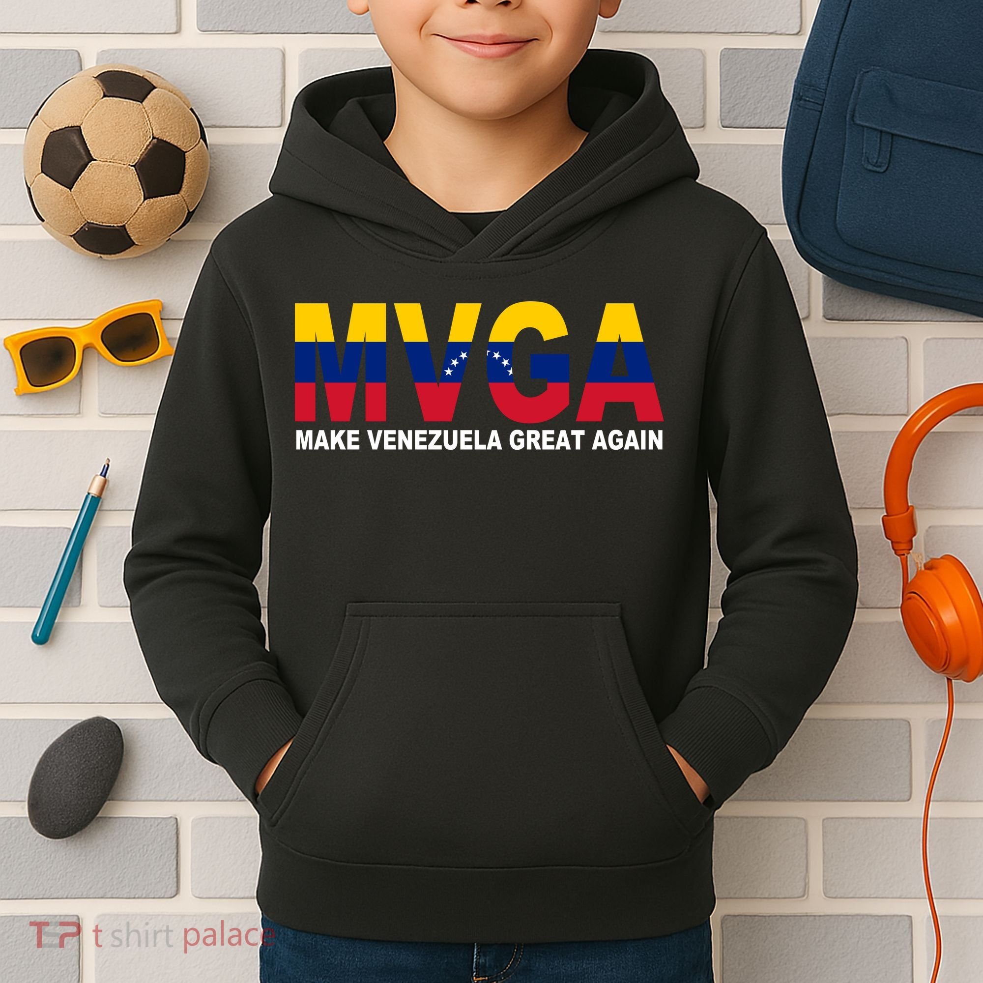MVGA Make Venezuela Great Again Kids Hoodie