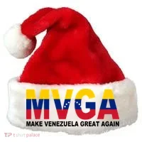 MVGA Make Venezuela Great Again Santa Hat thumb 0
