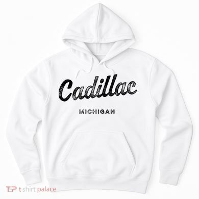 Michigan Mi Vintage Athletic Sports Script Hoodie