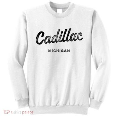 Michigan Mi Vintage Athletic Sports Script Sweatshirt