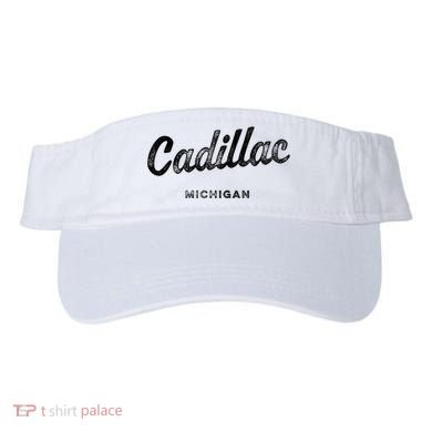 Michigan Mi Vintage Athletic Sports Script Visor