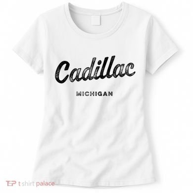Michigan Mi Vintage Athletic Sports Script Women's T-Shirt