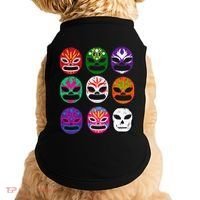 Masks Mexican Wrestling Mask Doggie Tank thumb 0