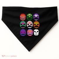 Masks Mexican Wrestling Mask USA-Made Doggie Bandana thumb 0