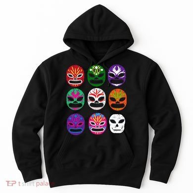 Masks Mexican Wrestling Mask Hoodie