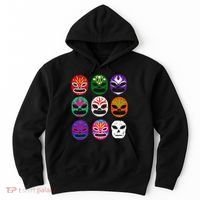 Masks Mexican Wrestling Mask Hoodie thumb 0