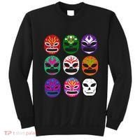 Masks Mexican Wrestling Mask Sweatshirt thumb 0