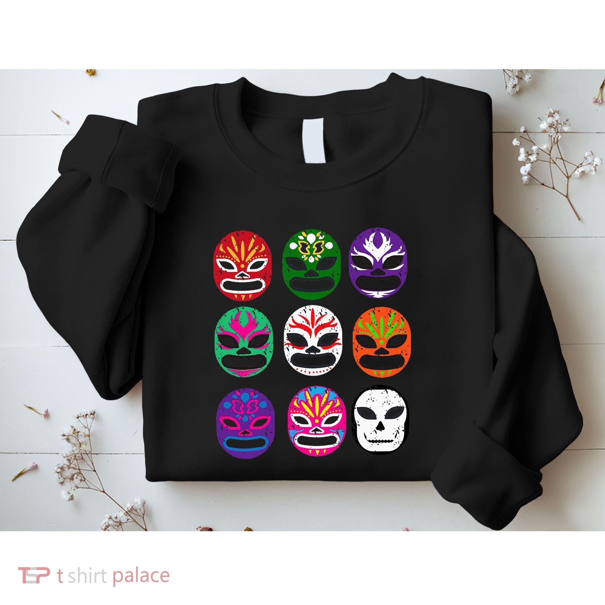 Masks Mexican Wrestling Mask Sweatshirt