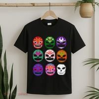 Masks Mexican Wrestling Mask T-Shirt thumb 2