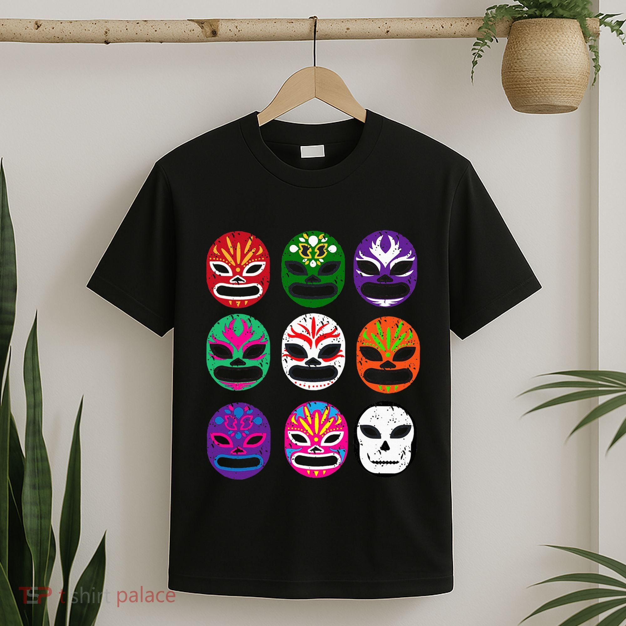 Masks Mexican Wrestling Mask T-Shirt