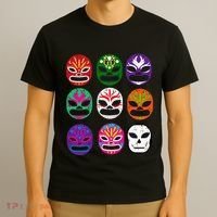 Masks Mexican Wrestling Mask T-Shirt thumb 3
