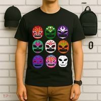Masks Mexican Wrestling Mask T-Shirt thumb 6