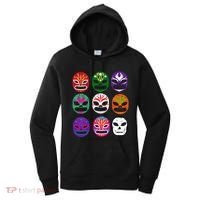 Masks Mexican Wrestling Mask Women's Hoodie thumb 0