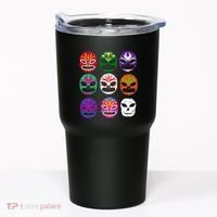 Masks Mexican Wrestling Mask Tumbler thumb 0