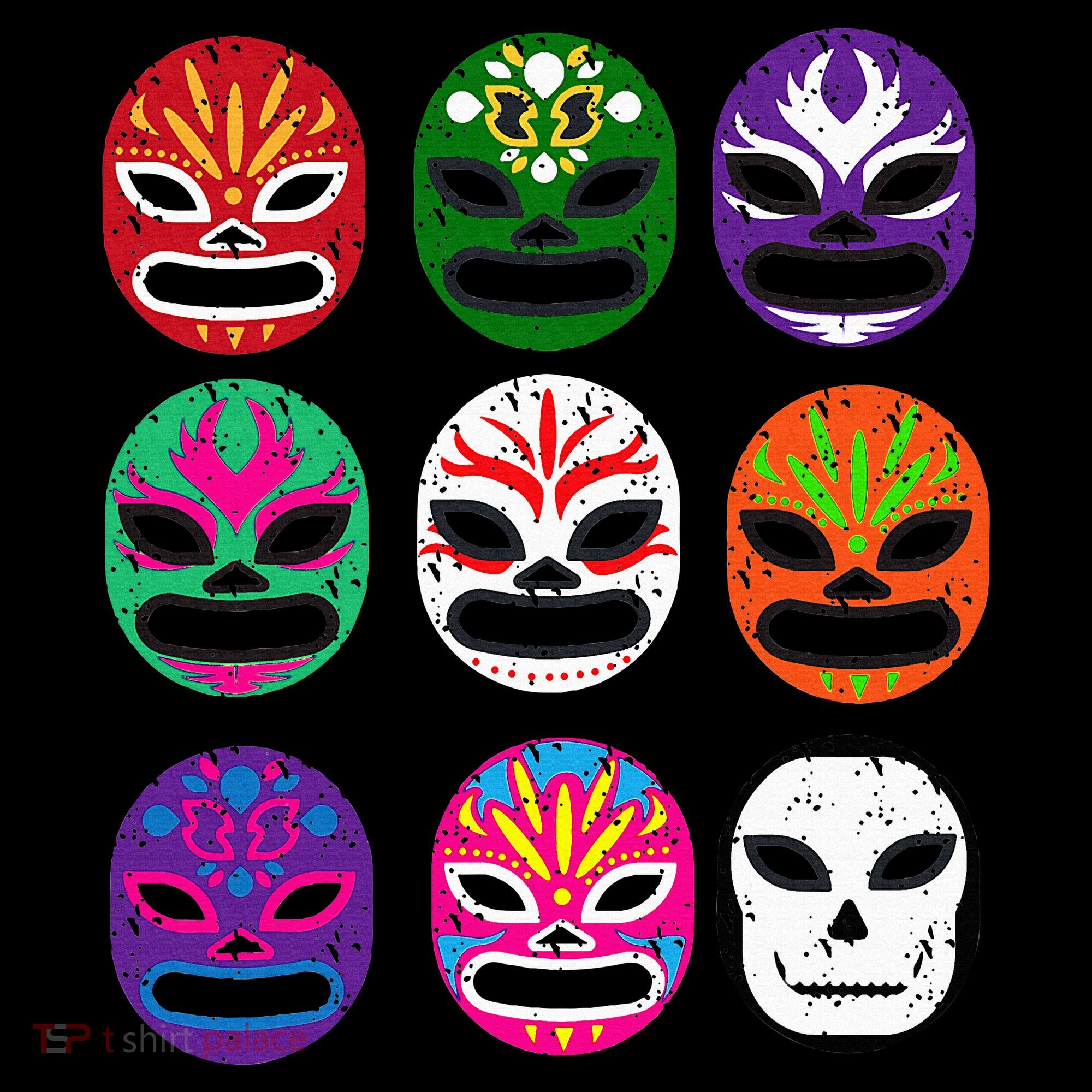 Masks Mexican Wrestling Mask Ornament