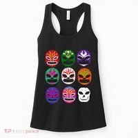 Masks Mexican Wrestling Mask Women's Tank Top thumb 0