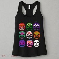 Masks Mexican Wrestling Mask Women's Tank Top thumb 3