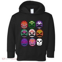 Masks Mexican Wrestling Mask Toddler Hoodie thumb 0