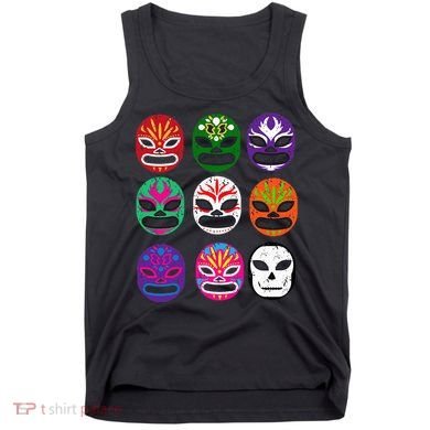 Masks Mexican Wrestling Mask Tank Top