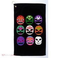 Masks Mexican Wrestling Mask Golf Towel thumb 0