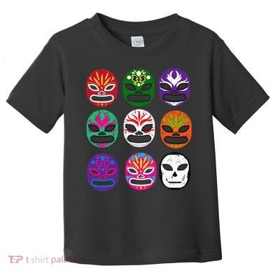 Masks Mexican Wrestling Mask Toddler T-Shirt