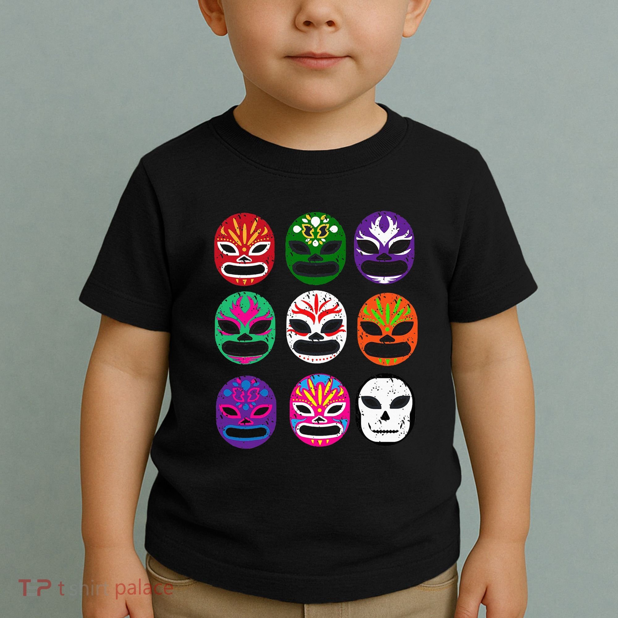 Masks Mexican Wrestling Mask Toddler T-Shirt