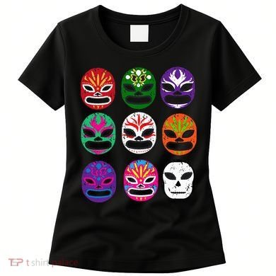 Masks Mexican Wrestling Mask Women's T-Shirt
