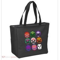 Masks Mexican Wrestling Mask Tote Bag thumb 2