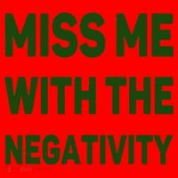 Miss Me With The Negativity Bad Guy Santa Hat thumb 1