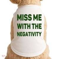 Miss Me With The Negativity Bad Guy Doggie Tank thumb 0