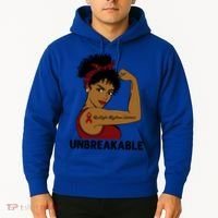 Multiple Myeloma Warrior Black Unbreakable Awareness Gift Hoodie thumb 2