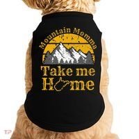 Mountain Momma West Virginia Take Me Home WV Map Mountains Doggie Tank thumb 0