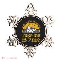 Mountain Momma West Virginia Take Me Home WV Map Mountains Ornament thumb 0