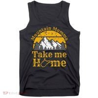 Mountain Momma West Virginia Take Me Home WV Map Mountains Tank Top thumb 0