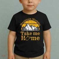 Mountain Momma West Virginia Take Me Home WV Map Mountains Toddler T-Shirt thumb 2