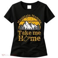 Mountain Momma West Virginia Take Me Home WV Map Mountains Women's T-Shirt thumb 0
