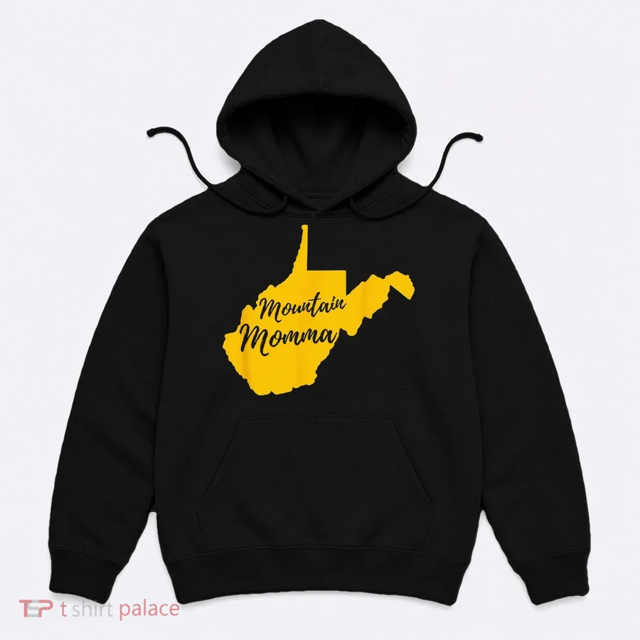 Mountain Momma West Virginia State Map Hoodie