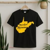Mountain Momma West Virginia State Map T-Shirt thumb 2