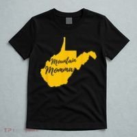 Mountain Momma West Virginia State Map T-Shirt thumb 5