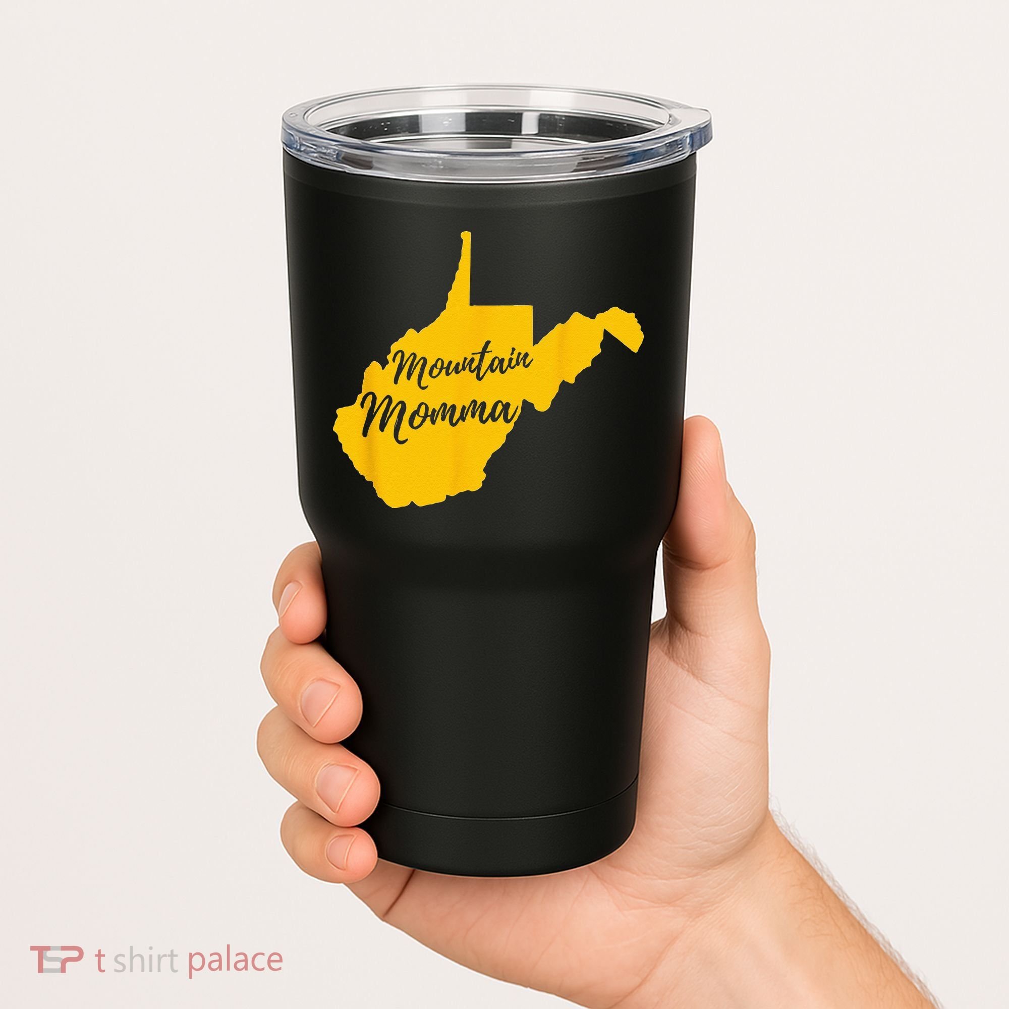 Mountain Momma West Virginia State Map Tumbler