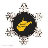 Mountain Momma West Virginia State Map Ornament thumb 0