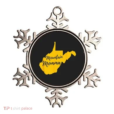 Mountain Momma West Virginia State Map Ornament