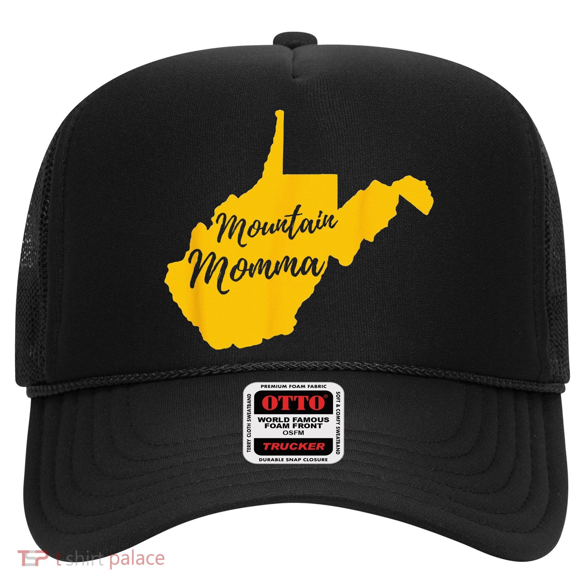 Mountain Momma West Virginia State Map Hat