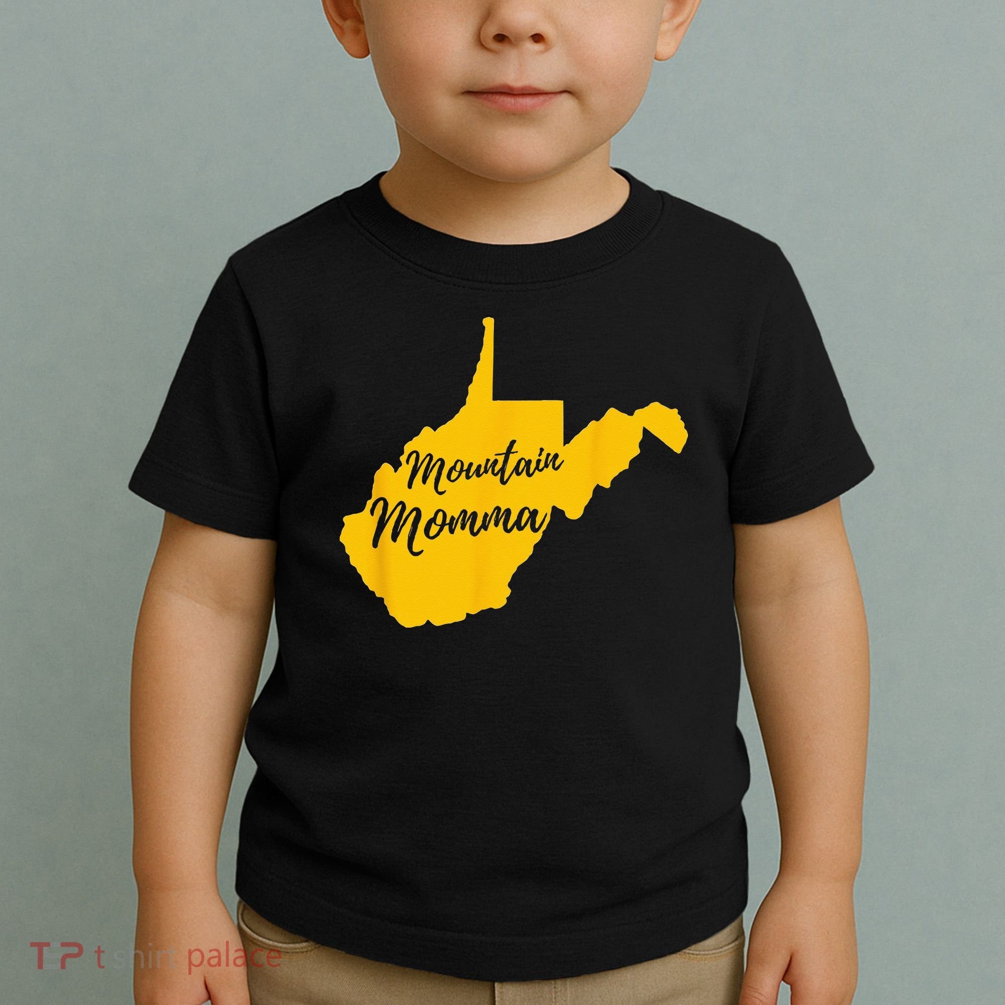 Mountain Momma West Virginia State Map Toddler T-Shirt