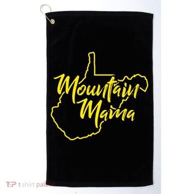 Mountain Mama West Virginia Golf Towel